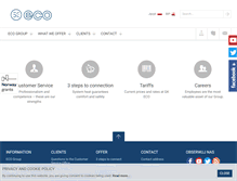 Tablet Screenshot of ecosa.pl